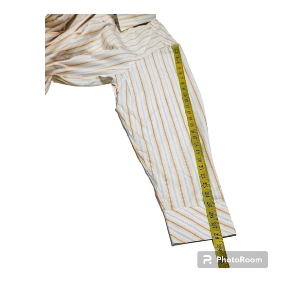 Soul London Stripes Regular Fit Button Down Dress Shirts - Picture 3 of 7